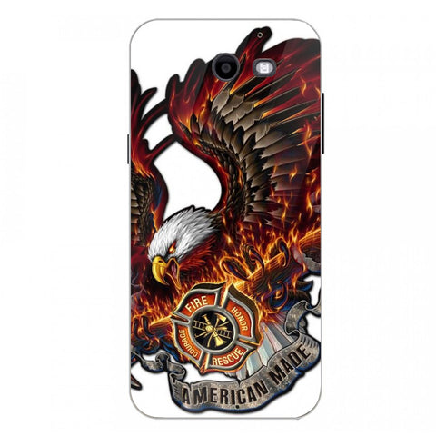 Eagle Tempered Glass Phone Case for Samsung Galaxy J3 Prime