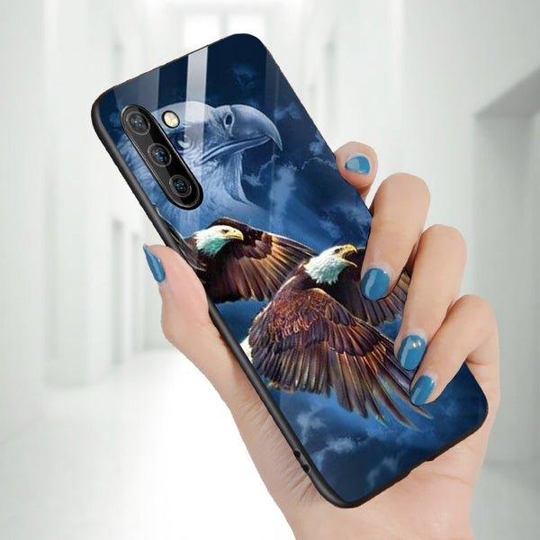 Eagle Tempered Glass Phone Case for Samsung Galaxy Note 10
