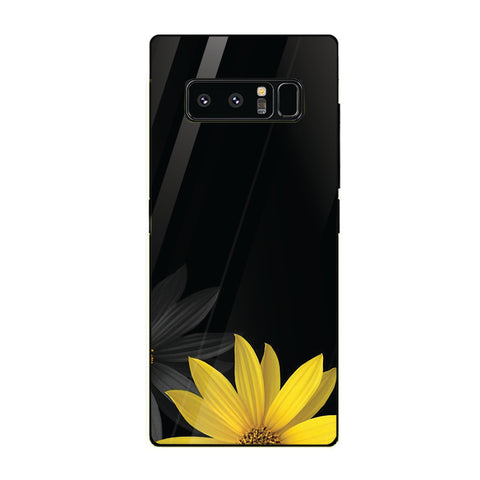 Beautiful Flowers Tempered Glass Phone Case for Samsung Galaxy Note 8