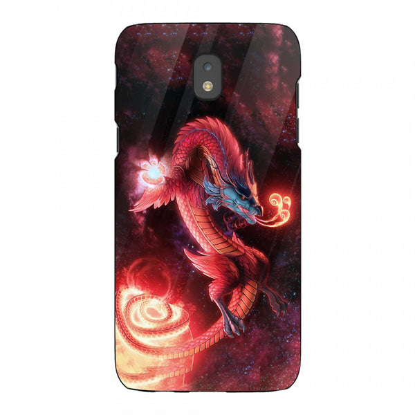 Dragon Tempered Glass Phone Case for Samsung Galaxy J5 Pro