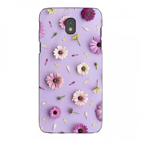Beautiful Flowers Tempered Glass Phone Case for Samsung Galaxy J5 Pro