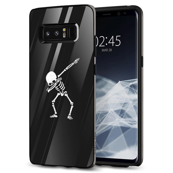 Halloween Skull Tempered Glass Phone Case for Samsung Galaxy Note 8
