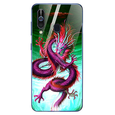 Dragon Tempered Glass Phone Case for Samsung Galaxy A60