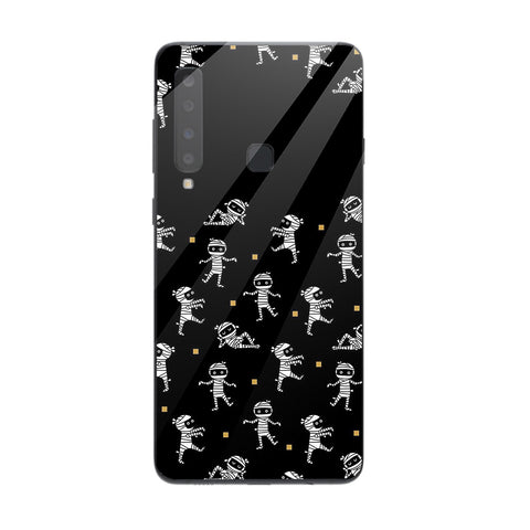 Halloween Skull Tempered Glass Phone Case for Samsung Galaxy A9 2018