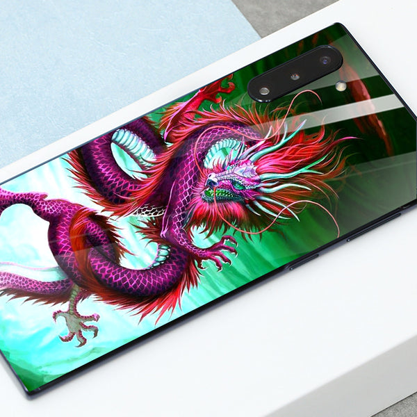 Dragon Tempered Glass Phone Case for Samsung Galaxy Note 10