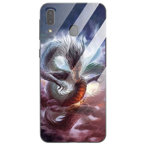 Dragon Tempered Glass Phone Case for Samsung Galaxy A30