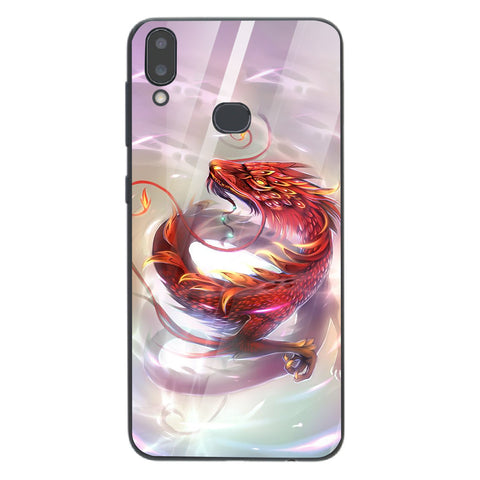 Dragon Tempered Glass Phone Case for Samsung Galaxy A10S