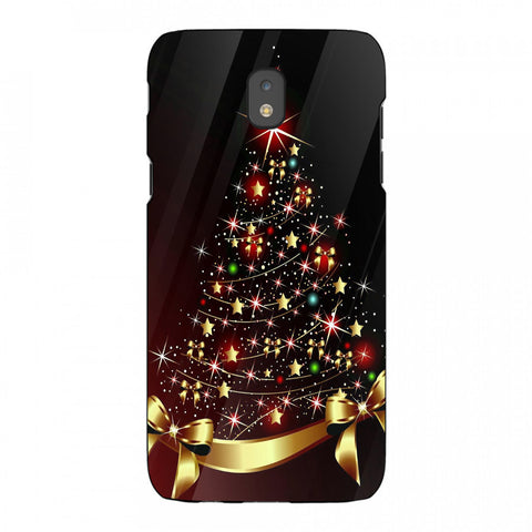 Merry Chrismas Tempered Glass Phone Case for Samsung Galaxy J5 Pro