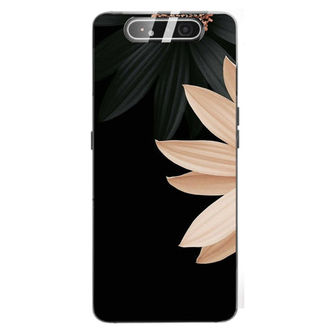 Beautiful Flowers Tempered Glass Phone Case for Samsung Galaxy A80