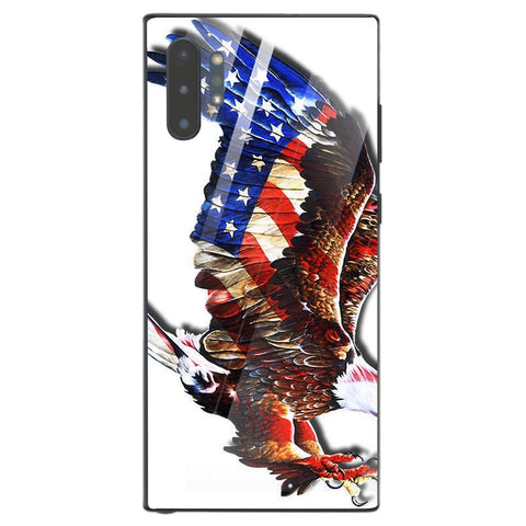 Eagle Tempered Glass Phone Case for Samsung Galaxy Note 10 Plus
