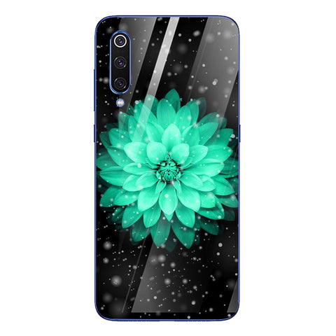 Beautiful Flowers Tempered Glass Phone Case for Xiaomi Mi 9 SE