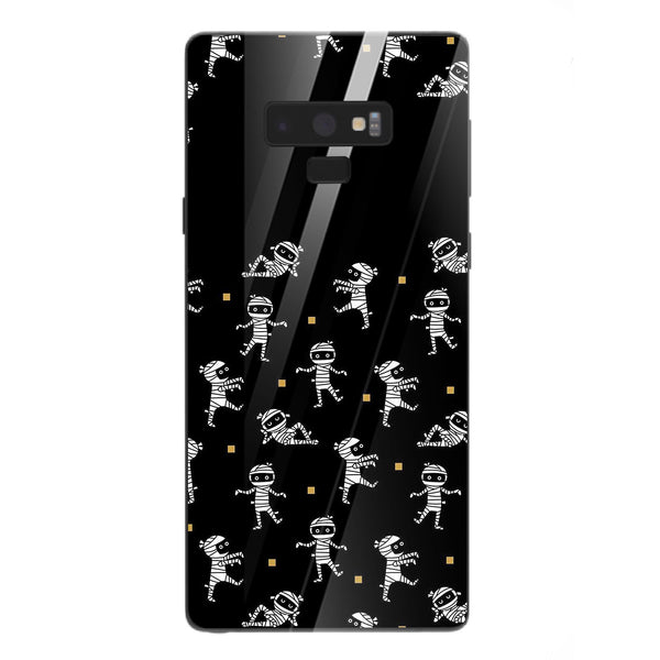Halloween Skull Tempered Glass Phone Case for Samsung Galaxy Note 9