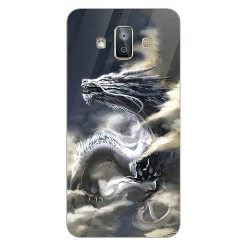 Dragon Tempered Glass Phone Case for Samsung Galaxy J7 Duo