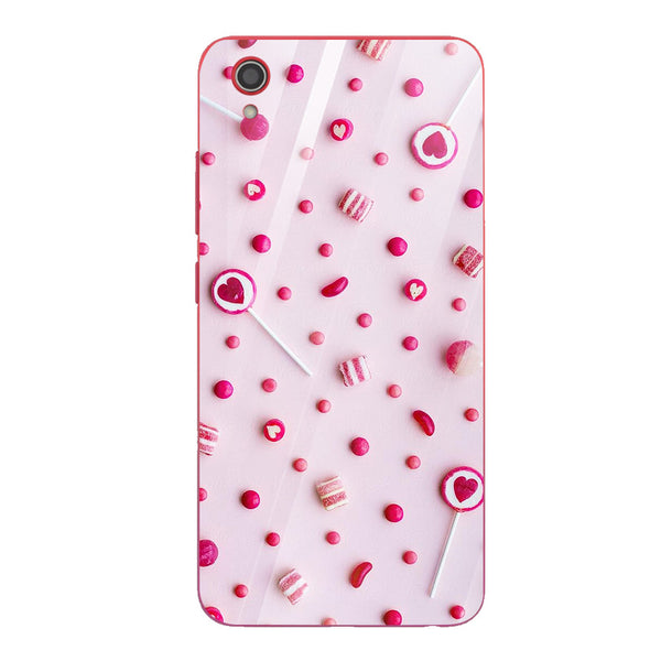Beautiful Flowers Tempered Glass Phone Case for Vivo Y95