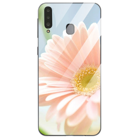 Beautiful Flowers Tempered Glass Phone Case for Samsung