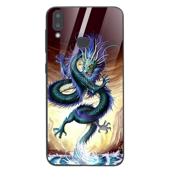Dragon Tempered Glass Phone Case for Samsung Galaxy A10S