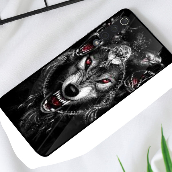 Wolf Eyes Tempered Glass Phone Case for Xiaomi Mi 9 SE