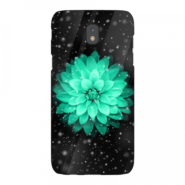 Beautiful Flowers Tempered Glass Phone Case for Samsung Galaxy J5 Pro