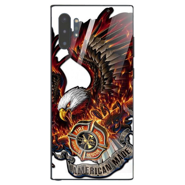 Eagle Tempered Glass Phone Case for Samsung Galaxy Note 10 Plus