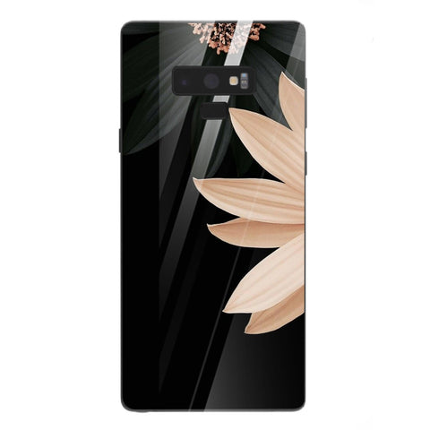 Beautiful Flowers Tempered Glass Phone Case for Samsung Galaxy Note 9