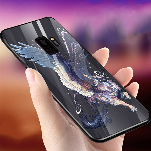 Dragon Tempered Glass Phone Case for Samsung Galaxy S9