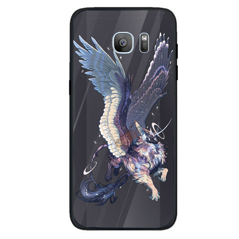 Dragon Tempered Glass Phone Case for Samsung Galaxy S7