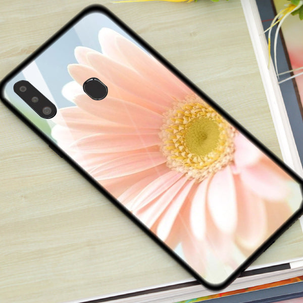 Beautiful Flowers Tempered Glass Phone Case for Samsung