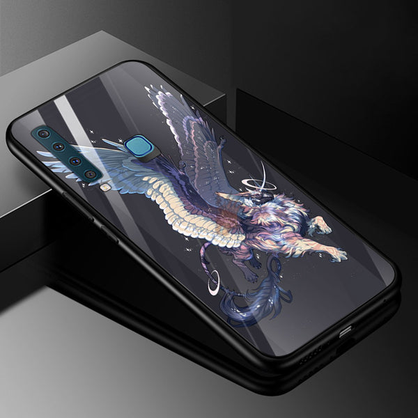 Dragon Tempered Glass Phone Case for Samsung Galaxy A9 2018