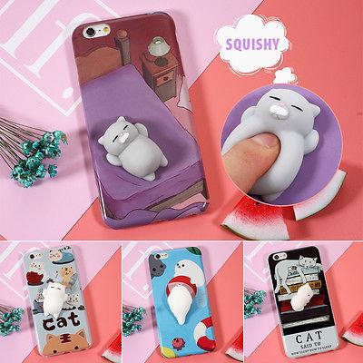 3D Squishy Cute Phone Case For iPhone Manzukic Online Store