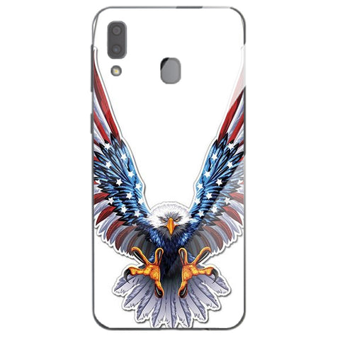 Eagle Tempered Glass Phone Case for Samsung Galaxy A30
