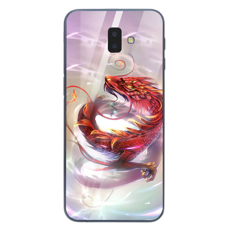 Dragon Tempered Glass Phone Case for Samsung Galaxy J6 Plus