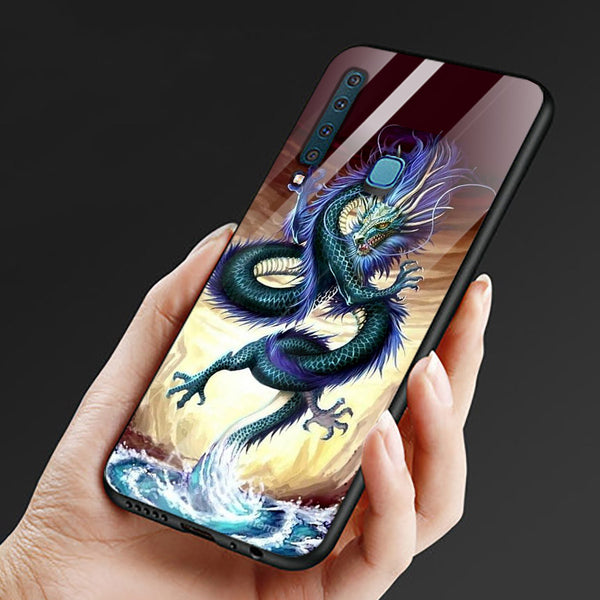 Dragon Tempered Glass Phone Case for Samsung Galaxy A9 2018