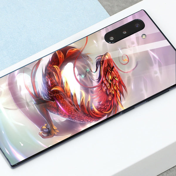 Dragon Tempered Glass Phone Case for Samsung Galaxy Note 10