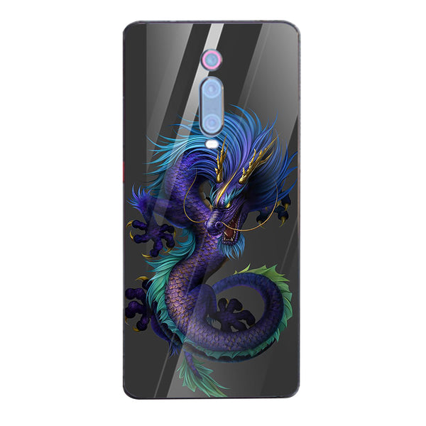 Dragon Tempered Glass Phone Case for Xiaomi Redmi K20 Pro