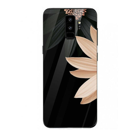 Beautiful Flowers Tempered Glass Phone Case for Samsung Galaxy S9 Plus