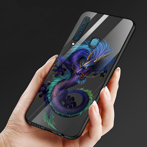 Dragon Tempered Glass Phone Case for Samsung Galaxy A9 2018