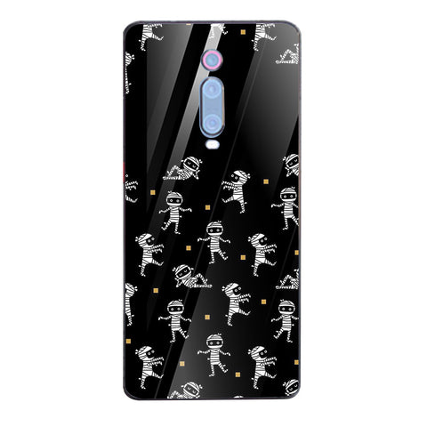 Halloween Skull Tempered Glass Phone Case for Xiaomi Redmi K20 Pro