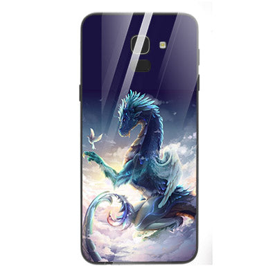 Dragon Tempered Glass Phone Case for Samsung Galaxy J6 2018