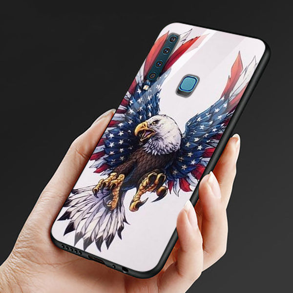 Eagle Tempered Glass Phone Case for Samsung Galaxy A9 2018
