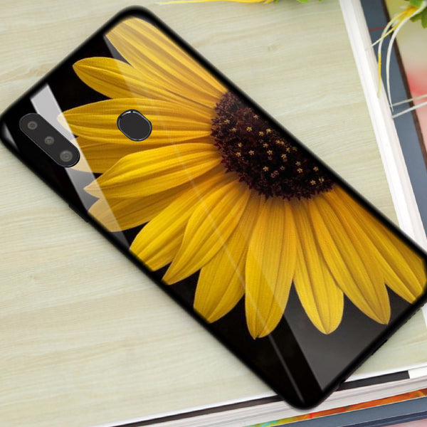 Beautiful Flowers Tempered Glass Phone Case for Samsung
