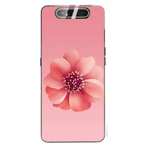 Beautiful Flowers Tempered Glass Phone Case for Samsung Galaxy A80