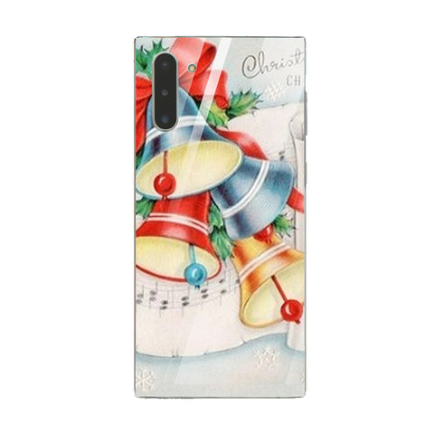 Merry Chrismas Tempered Glass Phone Case for Samsung Galaxy Note 10