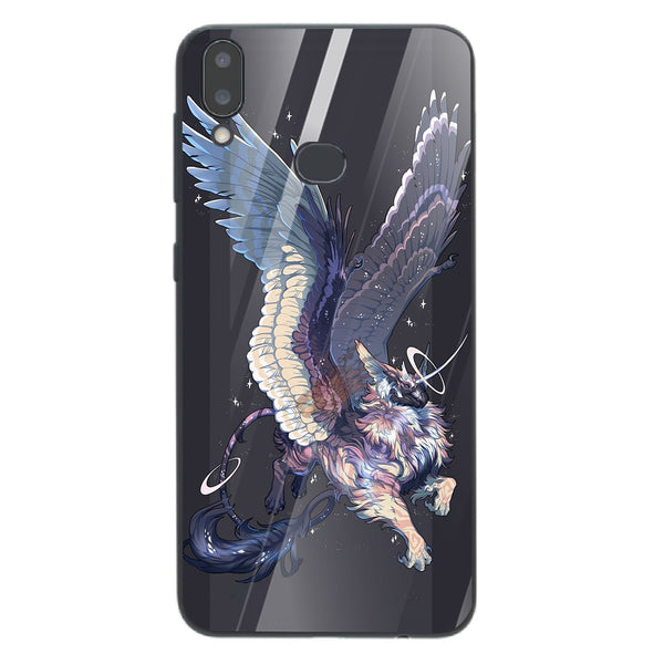 Dragon Tempered Glass Phone Case for Samsung Galaxy A10S