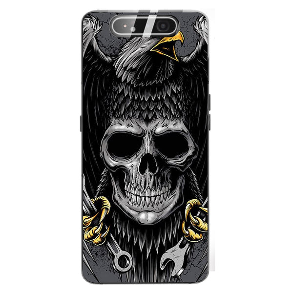 Eagle Tempered Glass Phone Case for Samsung Galaxy A80