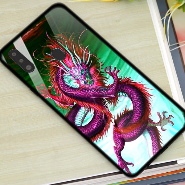 Dragon Tempered Glass Phone Case for Samsung