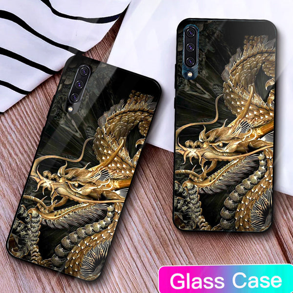 Dragon Tempered Glass Phone Case for Samsung Galaxy A50