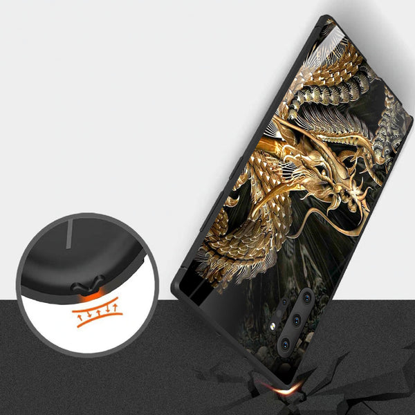 Dragon Tempered Glass Phone Case for Samsung Galaxy Note 10 Plus