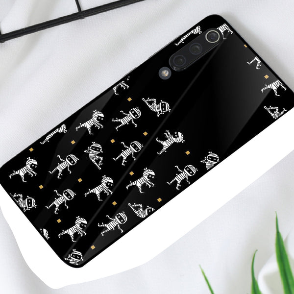 Halloween Skull Tempered Glass Phone Case for Xiaomi Mi 9 SE