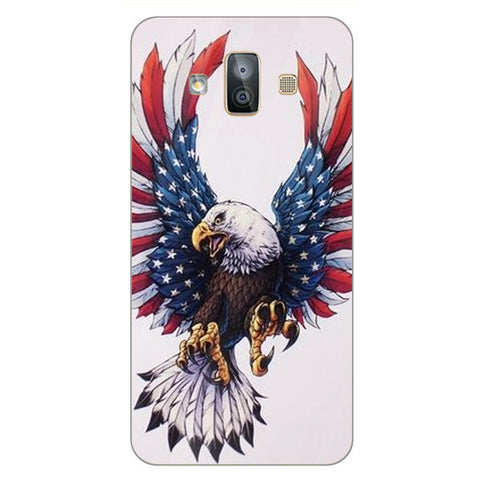 Eagle Tempered Glass Phone Case for Samsung Galaxy J7 Duo