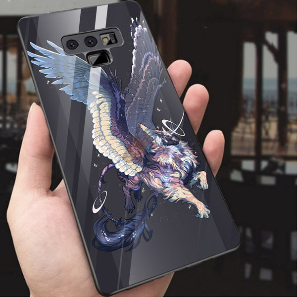 Dragon Tempered Glass Phone Case for Samsung Galaxy Note 9